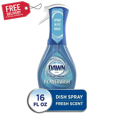 Dawn Platinum Powerwash Dish Spray best Dish Soap Fresh Scent 16 Fl Oz