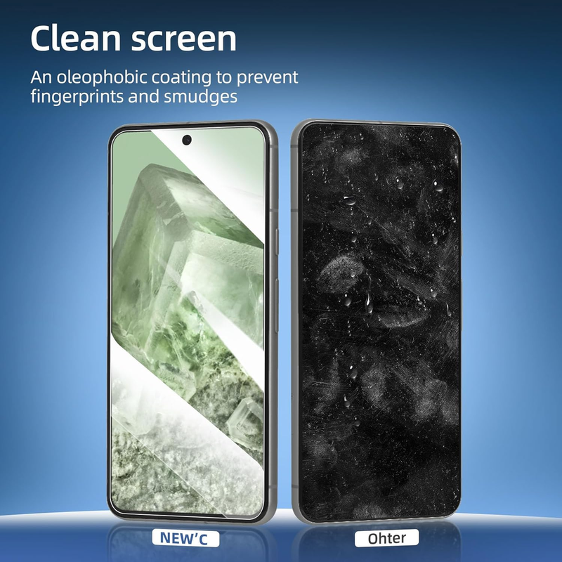 3 Pack Designed for Google Pixel 8 [No for Pixel 8A/8 Pro] Screen Protector Temp