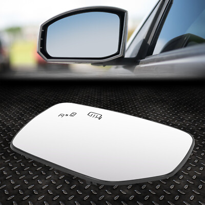 Для 15-21 Crosstrek Legacy WRX Левое боковое зеркало с подогревом, Плоское стекло, с лампами заднего вида