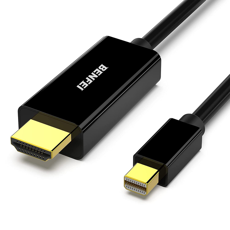 Mini Displayport to HDMI Cable, Benfei Mini DP to HDMI 6 Feet Cable (Thunderbol
