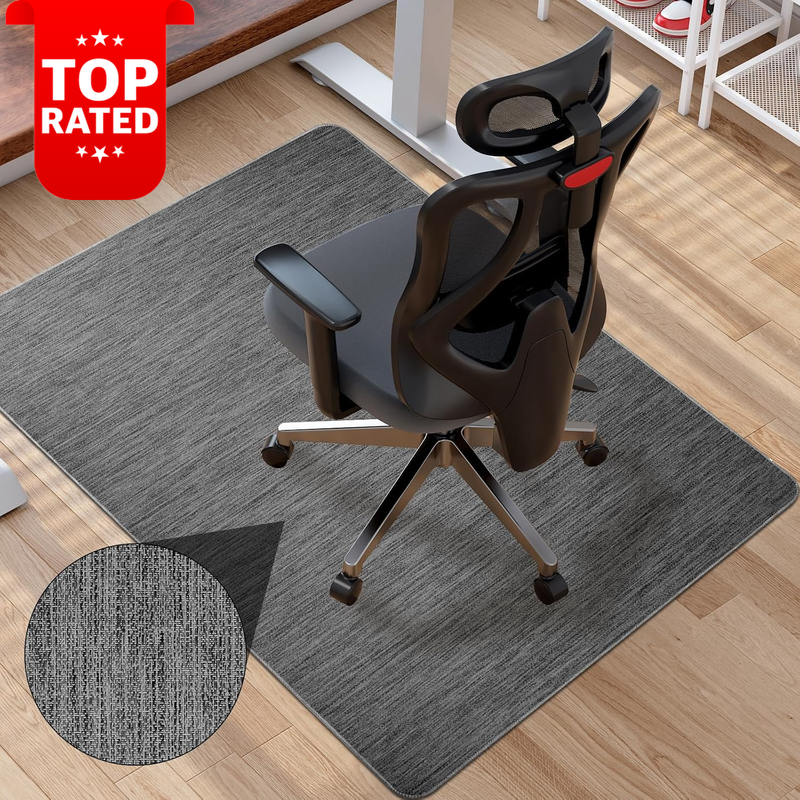 Office Chair Mat Anti-Slip Hard Floor Protector for Rolling Chairs Home