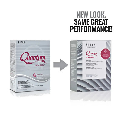QUANTUM EXTRA BODY GENTLE  ACID PERM FOR NORMAL, FINE , TINTED , SELF TIMINING 