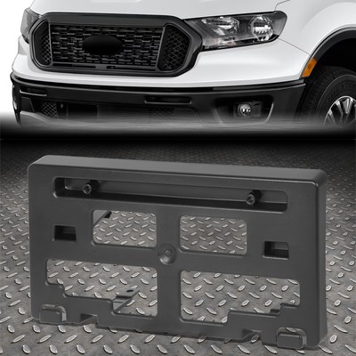 Для 19-23 Ford Ranger OE Style Матовый черный кронштейн крепления переднего номерного знака