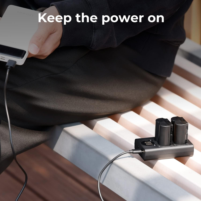 2200mAh NP-W235 Battery and Charger for Compatible with Compatible with Fujifilm