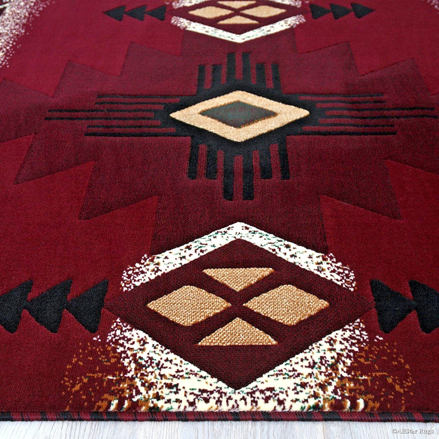 RUGS AREA RUGS CARPET 8x10 AREA RUG BIG FLOOR RED LARGE SOUTHWESTERN