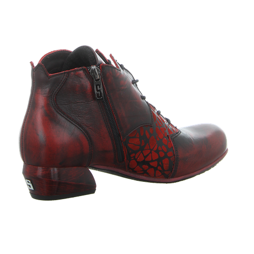 SIMEN SIMEN DAMEN STIEFELETTEN 3192A WEINROT ROT 973274