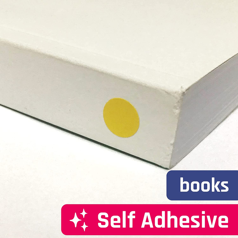 6000 Pack, 1/4" Small Colored Dot Stickers round Labels - 10 Colors