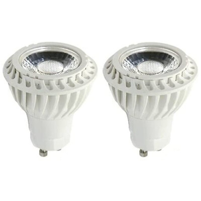 5W COB GU10 LED Bulbs, 50W Equivalent, 2800K, 440LM 30 Degree Beam Angle