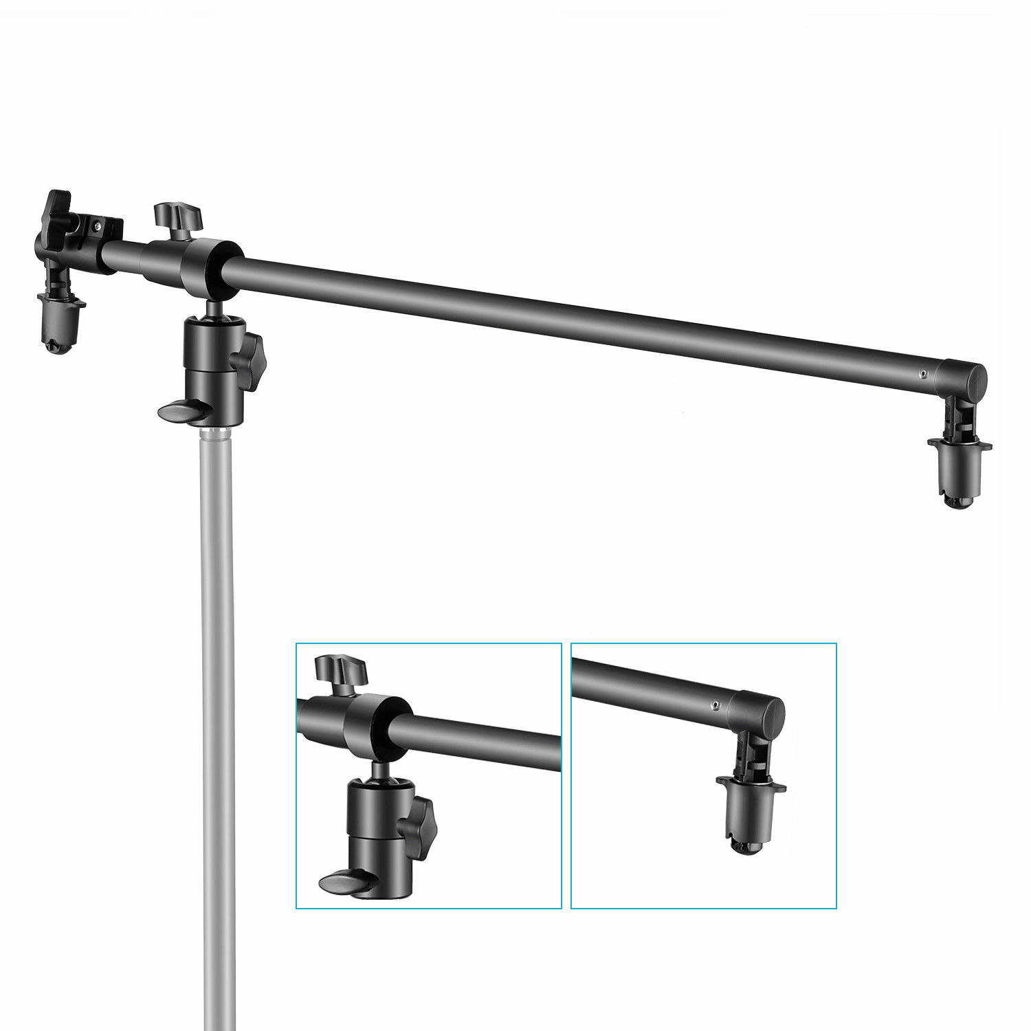 Neewer Studio Telescopic Reflector Holder Extendable Boom Arm 360 Degree Swivel