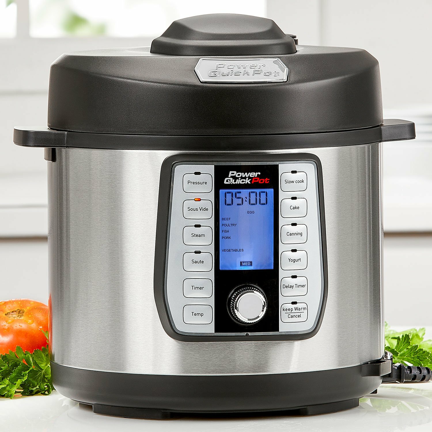 Power Quick Pot 6 QUART Multi Use Programmable Pressure Cooker eBay