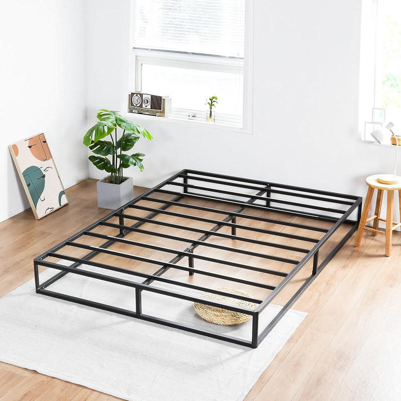 9 Inch Dura Metal Platform Bed Frame/Non Slip Bed Frame/Steel Bed Frame (Queen)