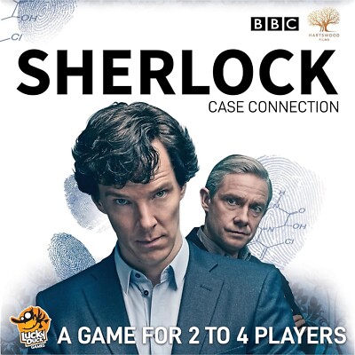 Sherlock: Case Connection by Lucky Duck Games NEW! 2 to 4 players