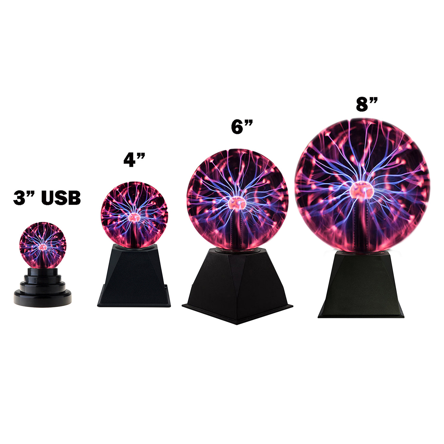 battery powered plasma ball