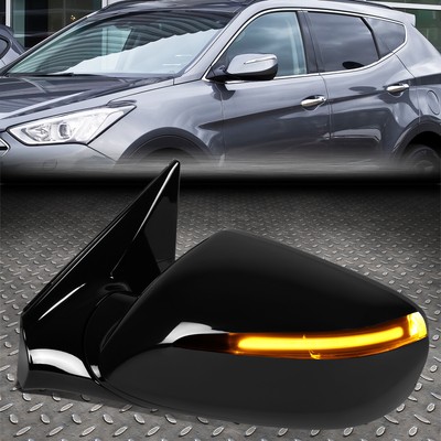 [Питание+обогрев +Сигнал поворота] Для 13-16 Santa Fe Sport Зеркало левой боковой двери водителя