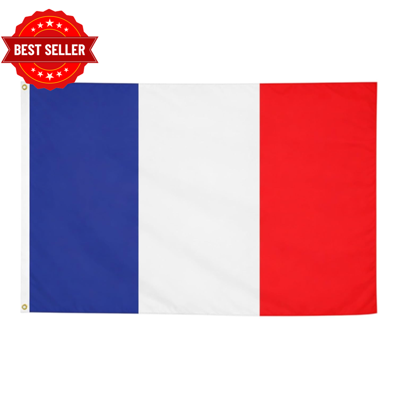 France Flag 90 X 150 Cm French National Pride Indoor Outdoor Home Garden Events