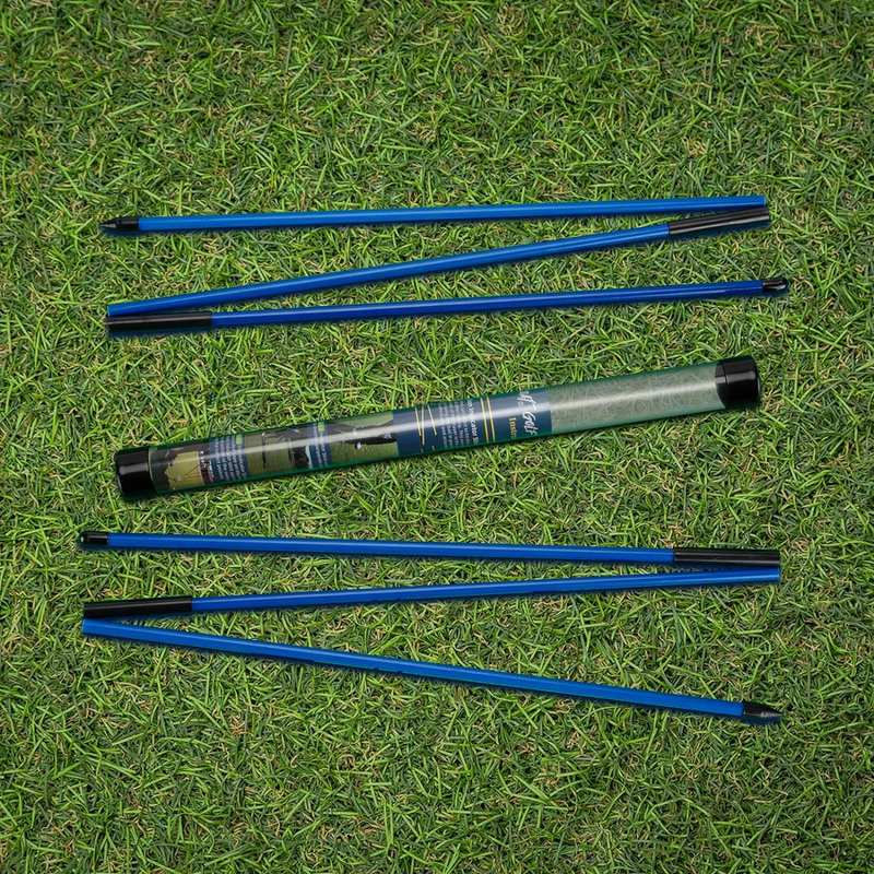 Golf Alignment Stick, 2 Pack Golf Alignment Rods, 48" Foldable Alignment Sticks