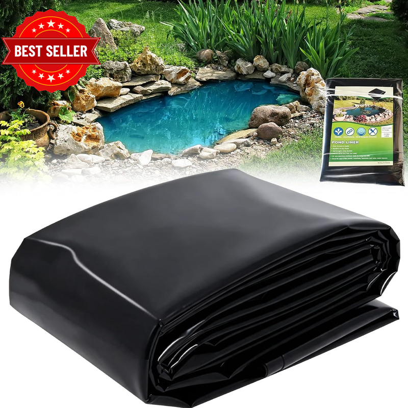 Heavy Duty Pond Liner0.5Mm2.1 * 3Msuper Tough Waterproof Membrane (2.1M*3M)