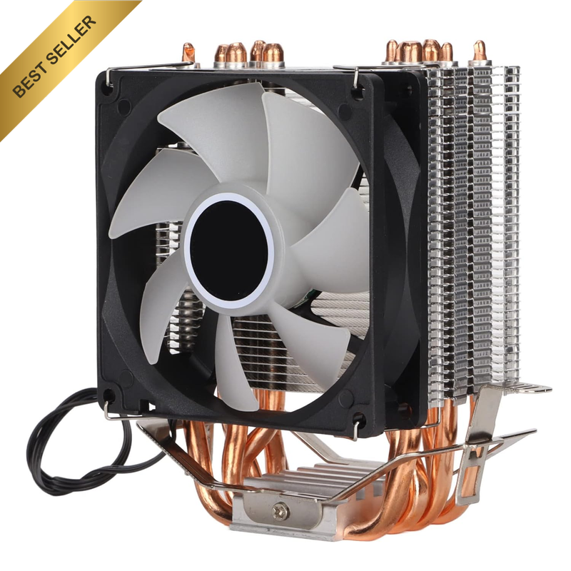 3Pin Silent Fan CPU Cooler for Intel LGA 775/1155/1156/1366/2011, 20 DB 38 CFM C