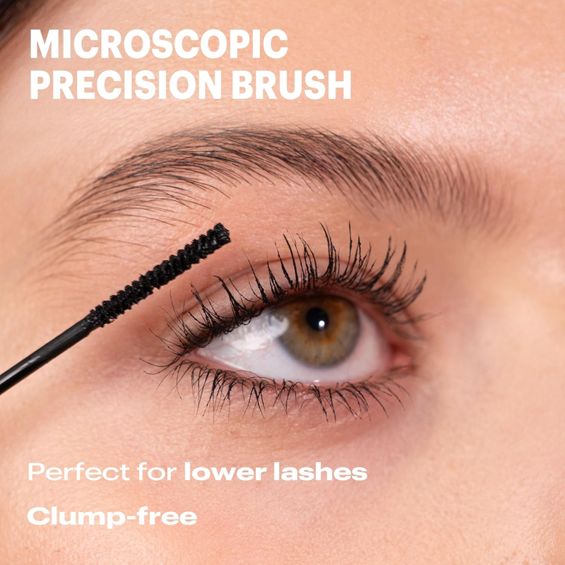 Skinny Mascara, Black, Award-Winning Mascara for Short Lashes, Ultimate Length &