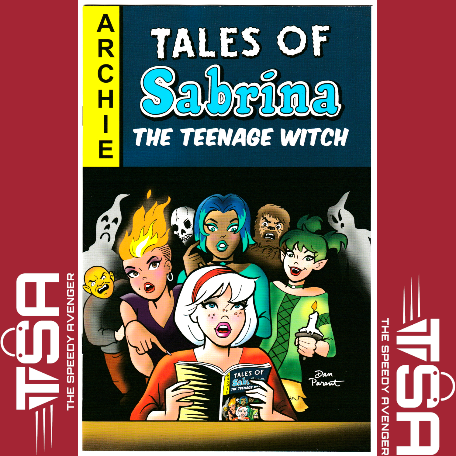 SABRINA THE TEENAGE WTICH ANNUAL SPECTACULAR DAN PARENT TALES OF TERROR HOMAGE