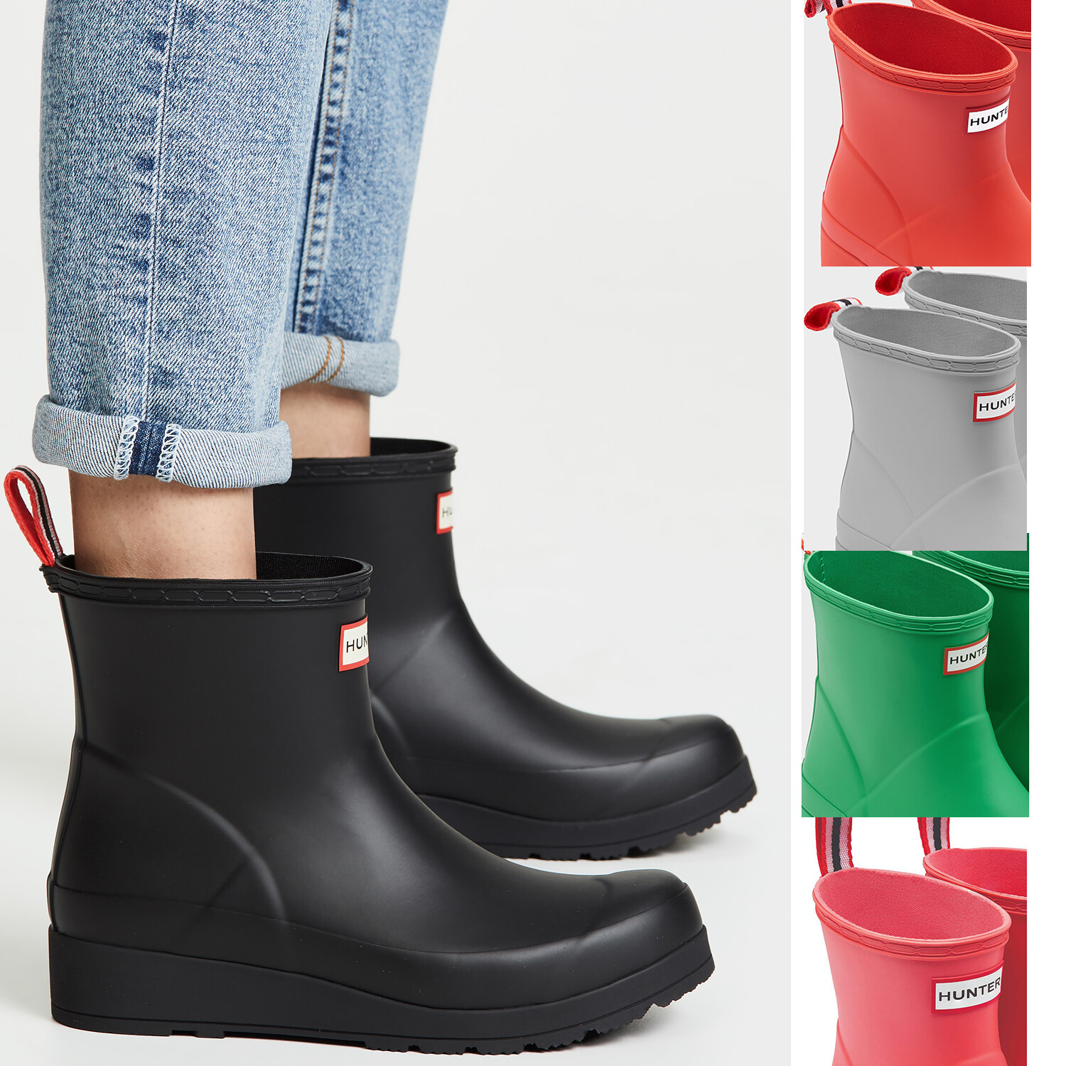 Women Hunter Boots Short Play Boots Original Hunter Rain Women Hunter Boots Short Play Boots Original Hunter Rain