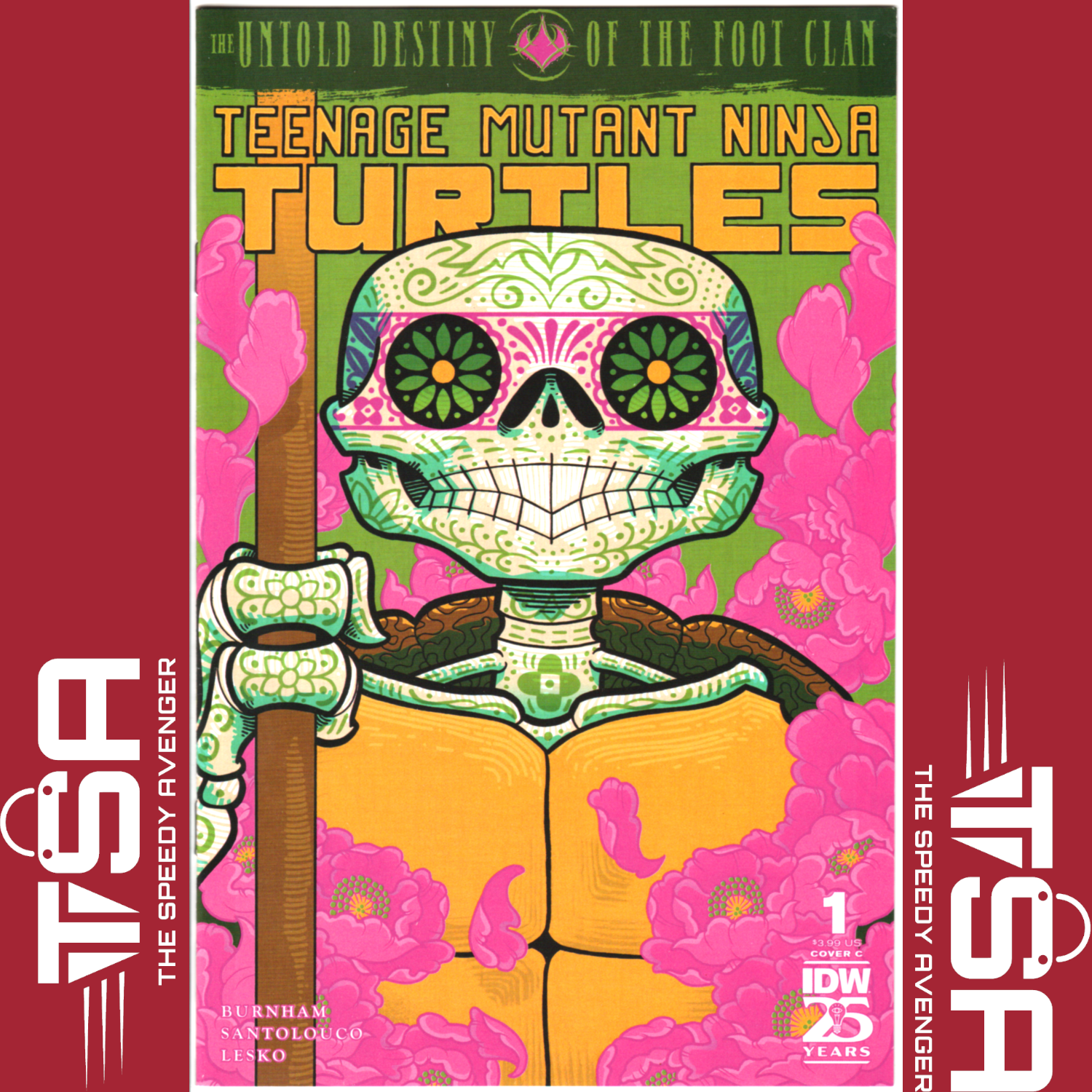TEENAGE MUTANT NINJA TURTLES UNTOLD DESTINY OF THE FOOT CLAN Gonzo Variant