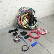 1971 - 2012 Jeep Wire Harness Upgrade Kit fits painless circuit compact