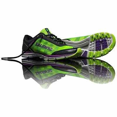 

Женские беговые кроссовки Salming, черный/желтый. 6,5 Б США, Black/yellow