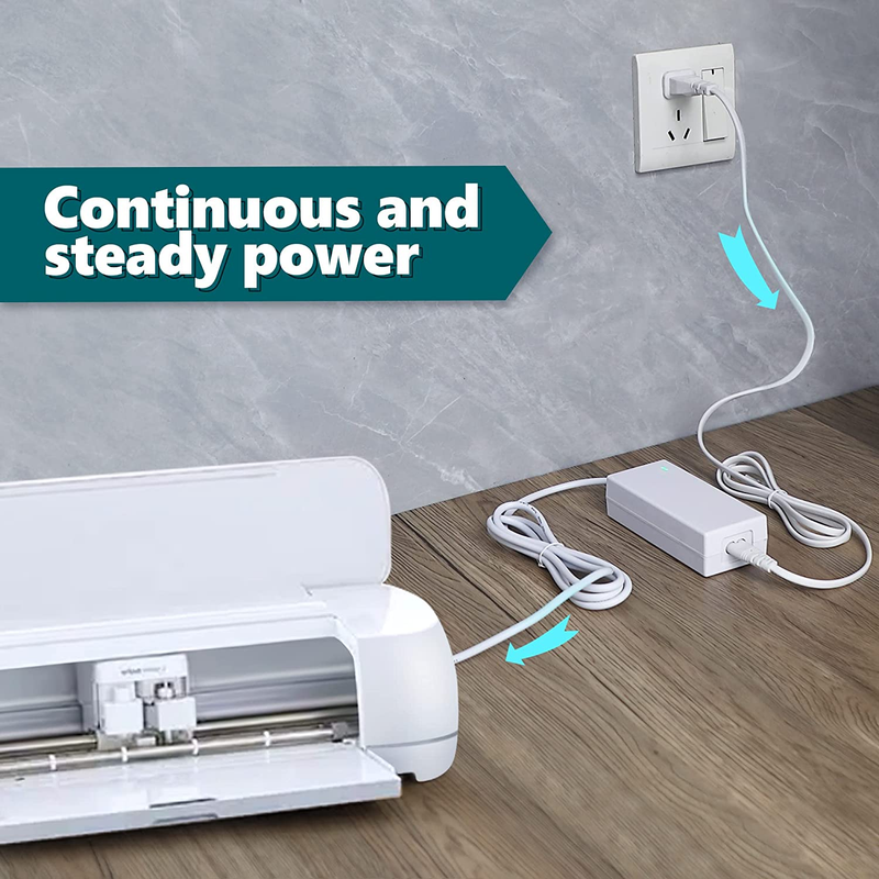 Power Adapter Compatible with Cricut Maker Cricut Explore Air 2 Cutting Machine