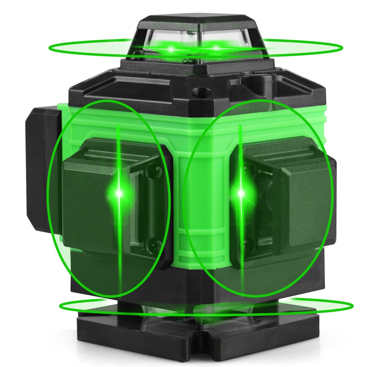 16 Lines 4D 360° Self Leveling Rotary Laser Level Cross Line Auto Measure Tools