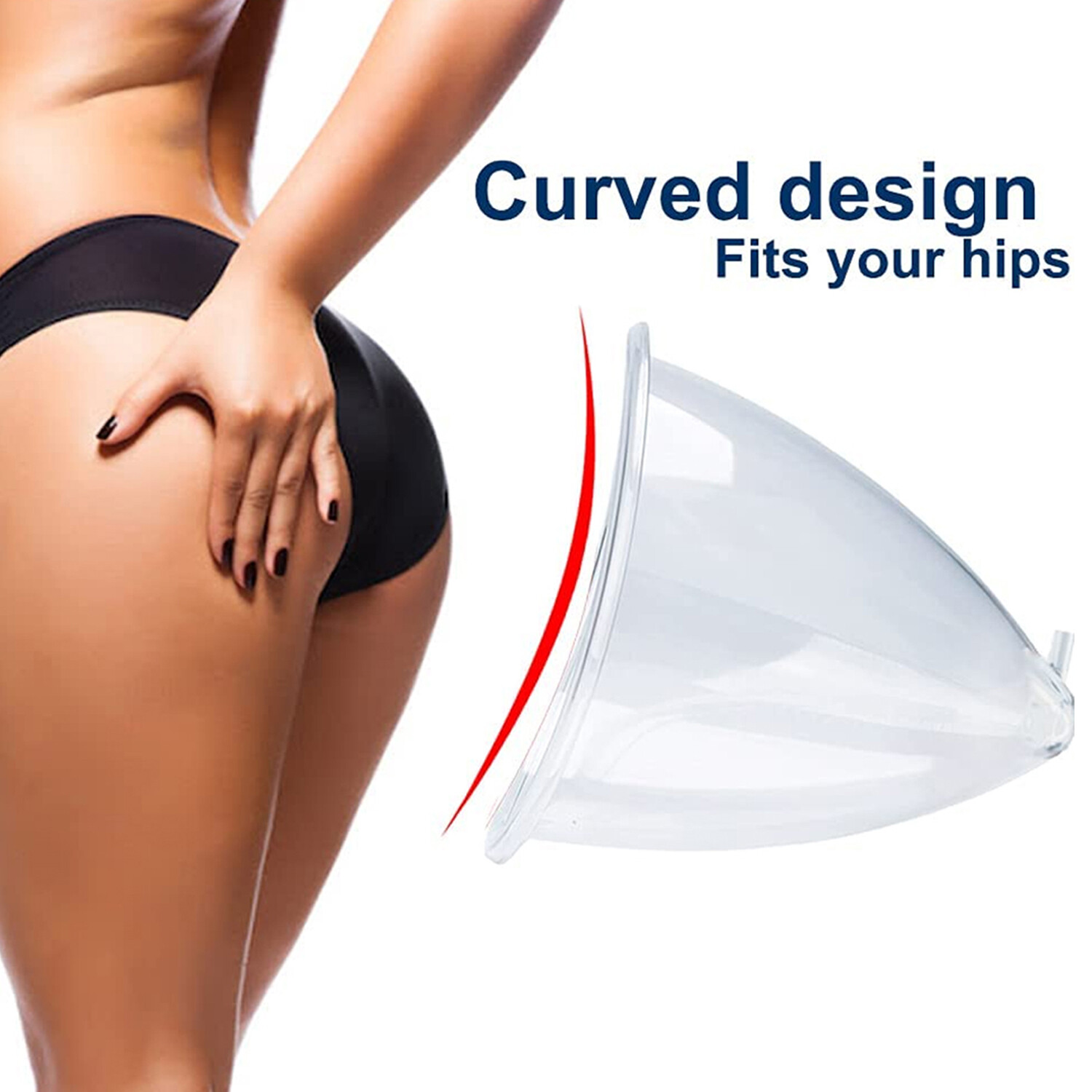 60ML-210ML Cups Breast Butt Enlargement Body Massage Vacuum Therapy Machine Spa