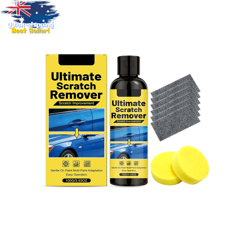 Nanopolix Car Scratch Remover, Swirl Polish, Paint Restorer, Microfiber Cloth