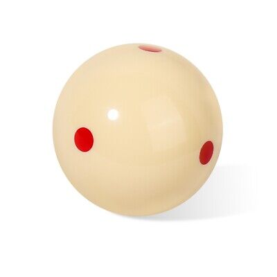 2-1/4'' Regulation Size 6 Red Dots Billiard Practice Training Pool Cue Ball