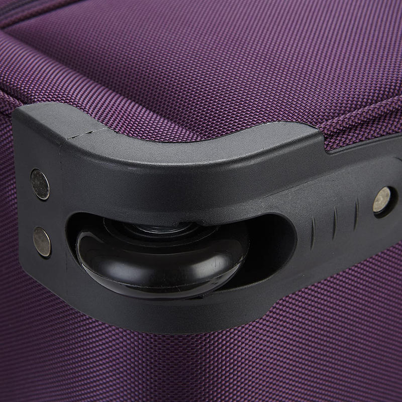 TPRC 15-Inch Smart under Seat Carry-On Luggage with USB Charging Port, Telescopi