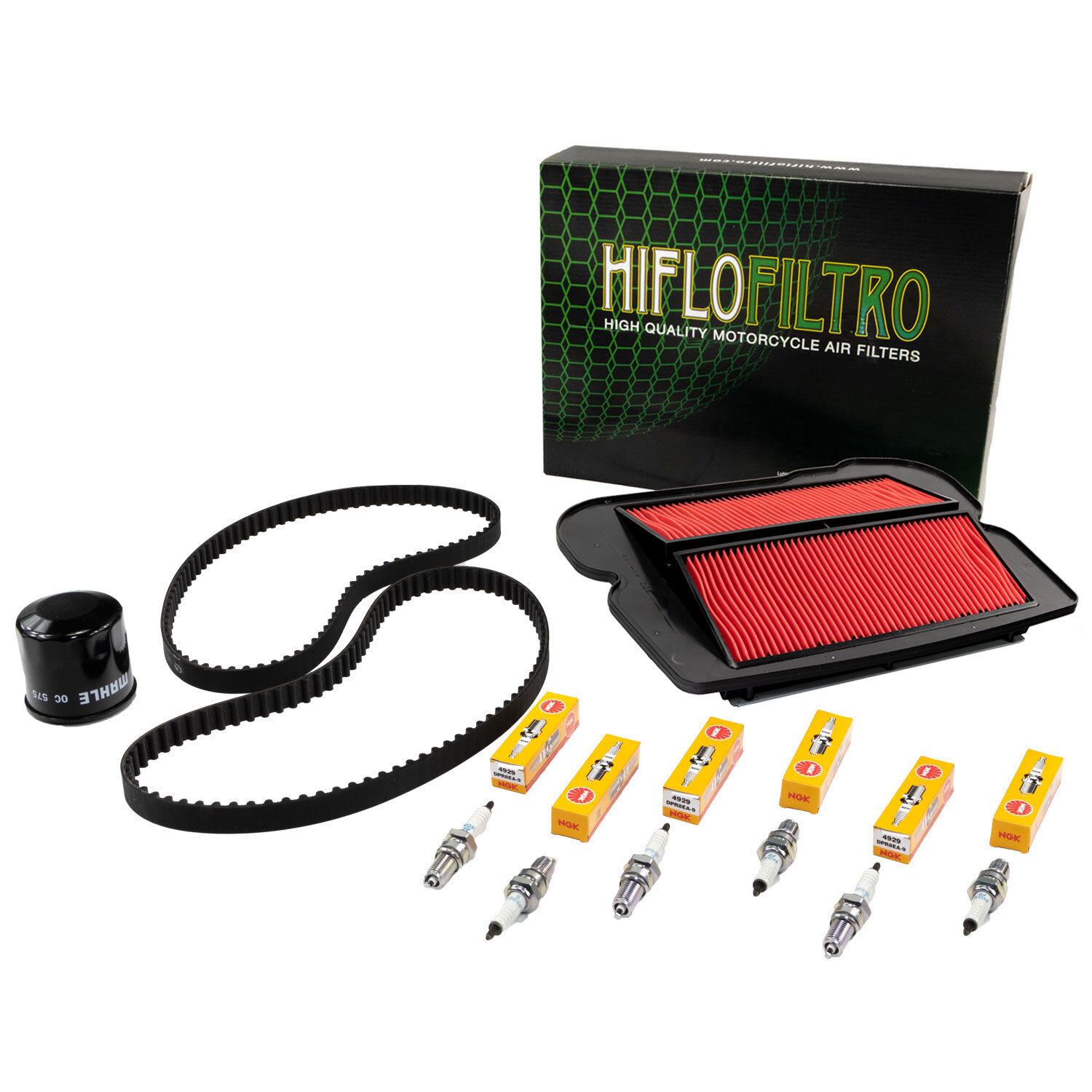 Wartungskit Für Kawasaki KFX 700 A – Luftfilter, Ölfilter & Zündkerzen, Baujahr 2006-2011