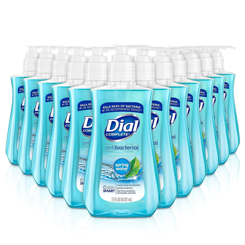 Spring Water 7.5oz, Blue, 12 Count
