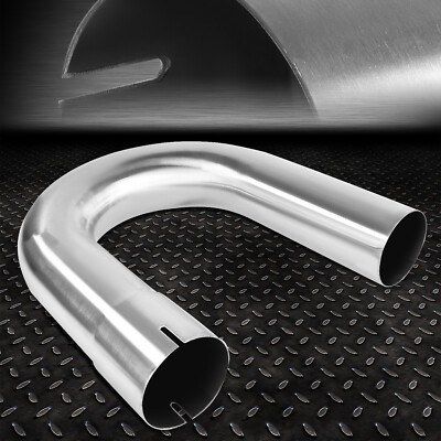 2,5-дюймовая изготовленная на заказ U-образная труба из нержавеющей стали с оправкой на 180 градусов Выхлопная U-образная труба