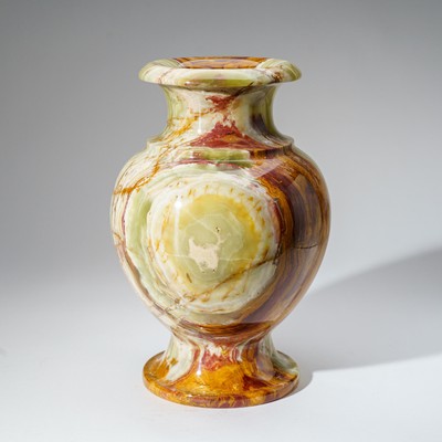 Genuine Polished Onyx Flower Vase from Mexico (18 lbs)