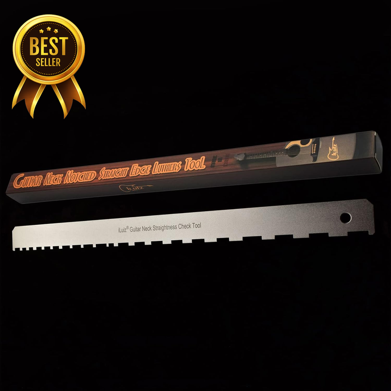 Guitar Fretboard Notched Straight Edge Luthiers Tool for Gibson Fender