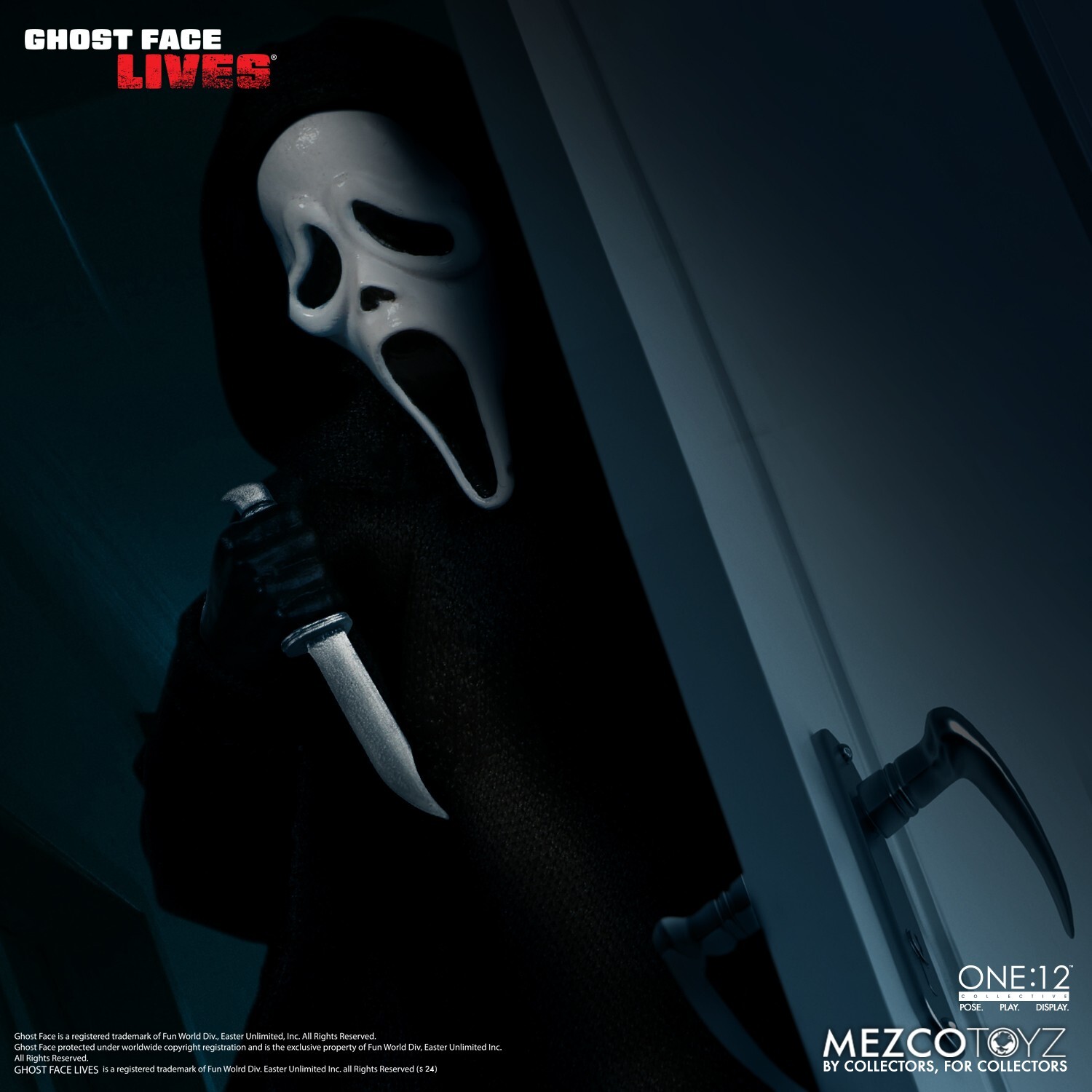 mezco one12collective ghost face 未開封品 One:12 Collective Ghost Face | Mezco Toyz