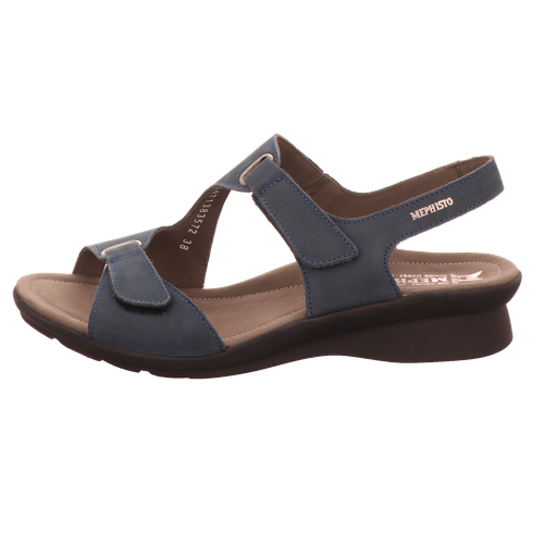 MEPHISTO MEPHISTO DAMEN SANDALETTEN MEPHISTO SANDALE PARIS PARIS 6945 BLAU 455806