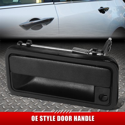 ДЛЯ 95-00 CHEVY GMC C/K ТЕКСТУРИРОВАННАЯ НАРУЖНАЯ РУЧКА ПЕРЕДНЕЙ ЛЕВОЙ ДВЕРИ с ЗАМОЧНОЙ СКВАЖИНОЙ