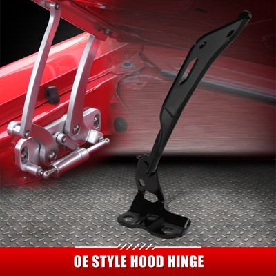 [1 шт.] Для 08-12 Honda Accord Стальной кронштейн петли капота с левой стороны водителя в стиле OE