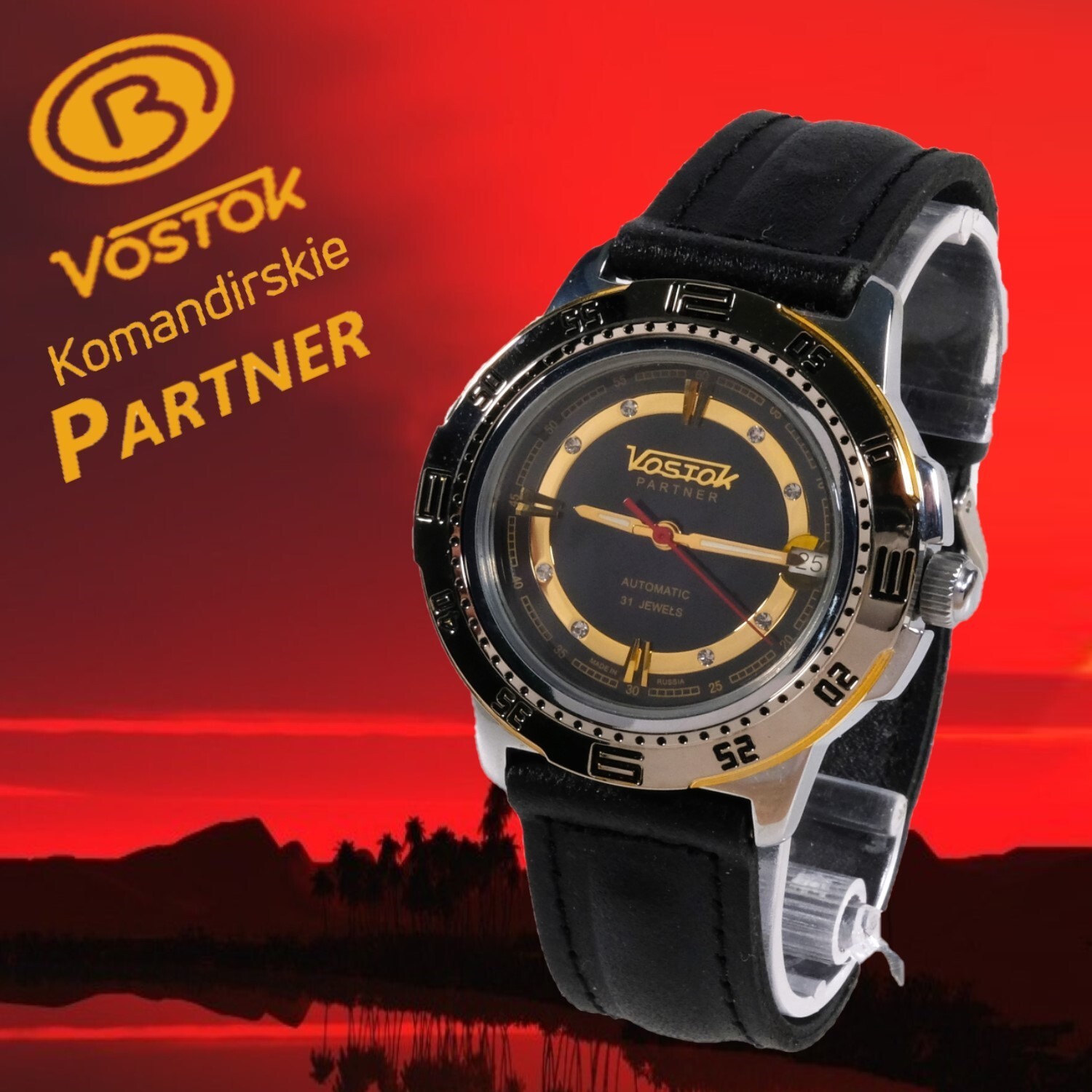 VOSTOK KOMANDIRSKIE Partner 2416 / 311279 RUSSIAN Mechanical