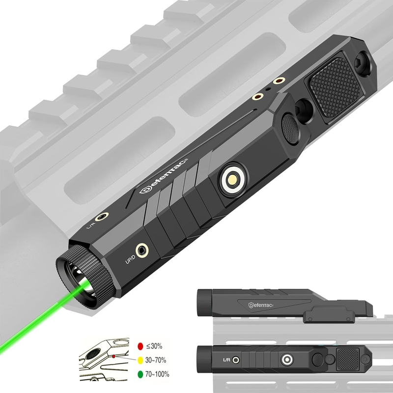 その他 deftechtko DEFENTAC 1600 Lumens Green Laser Light 1600 Lumens, Combo | eBay