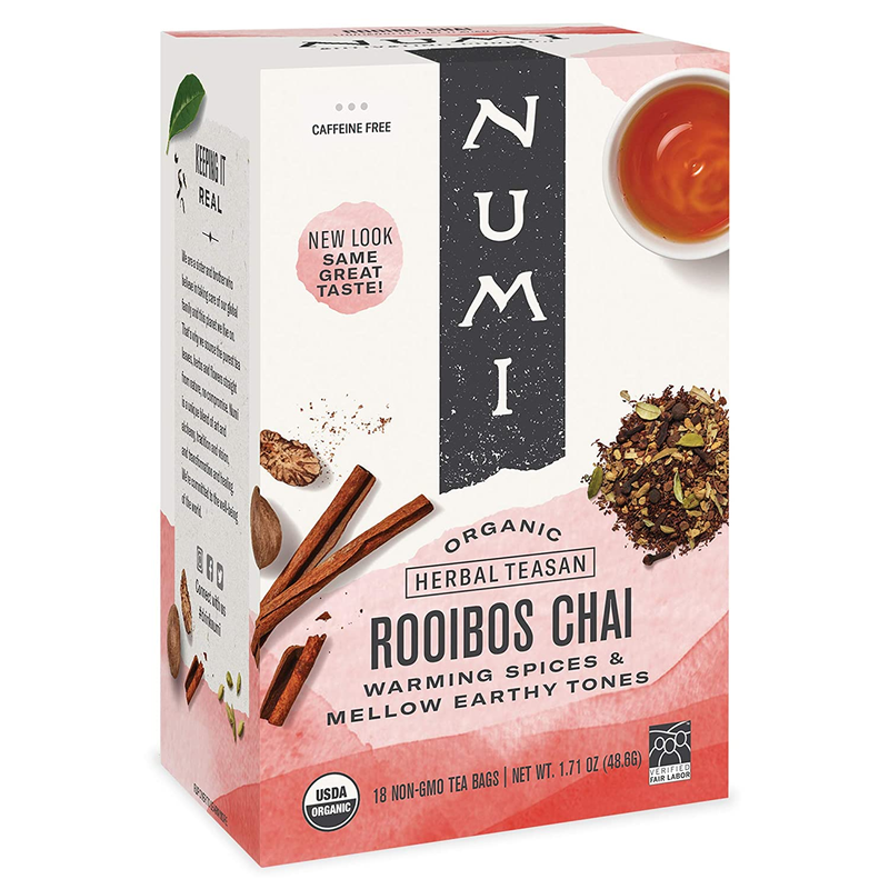 Rooibos Chai Tea Bags Herbal Teasan Caffeine Free