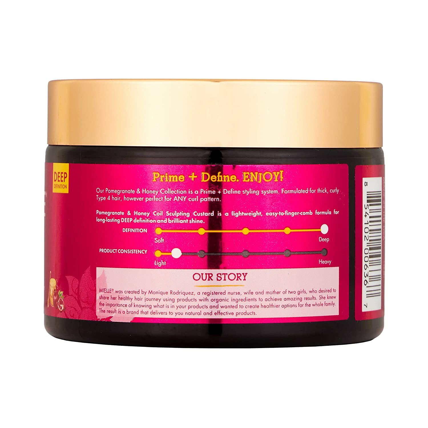 Mielle Organics Pomegranate & Honey Coil Sculpting Custard for Curly
