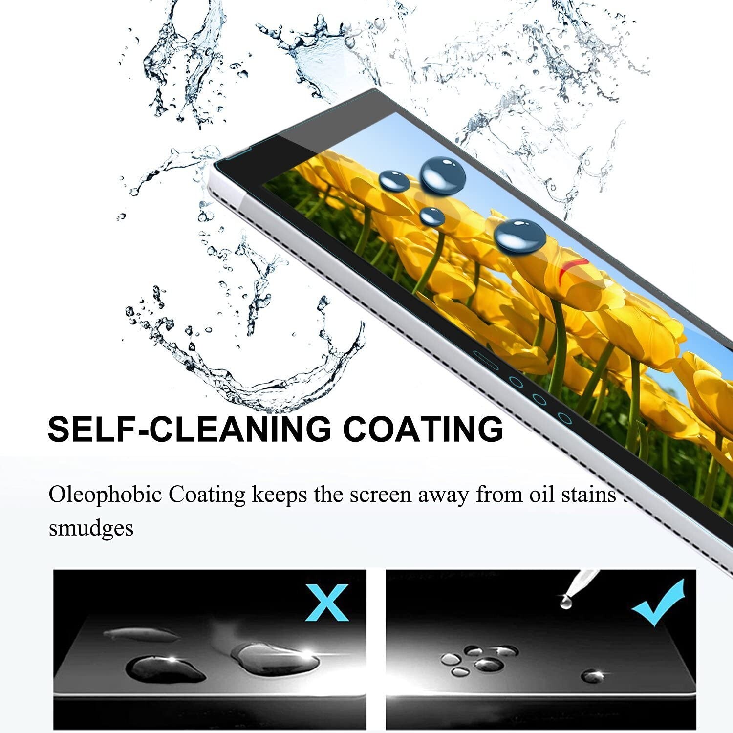 MEGOO Screen Protector Glass For (13.5" Microsoft Surface Pro)