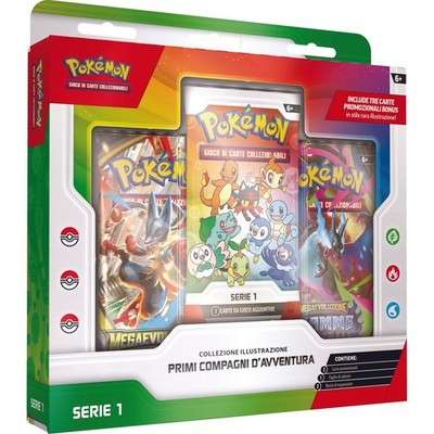 Pokemon Collezione First Partner Illustration - 30° anniversary- PREORDINE ITA
