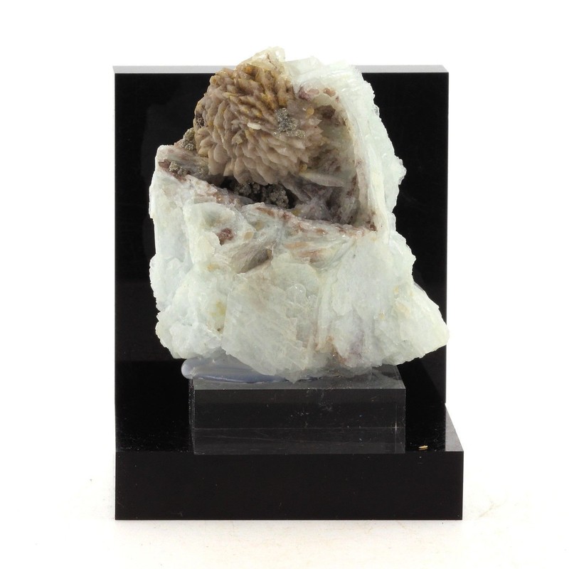 Pierres Et MinÃ©Raux. Stokesite + Albite. 388.8 Ct. Urucum Claim, Minas Gerais,